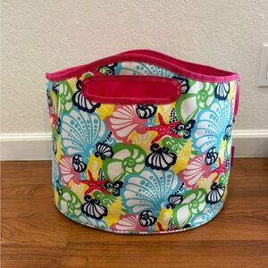 Lilly Pulitzer Beach Patterned Insulated Beverage Bucket / Cooler Bag